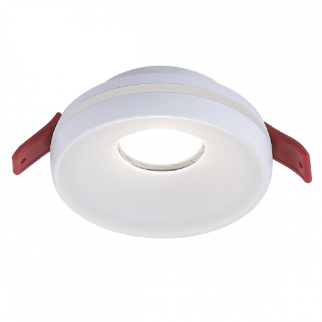 Встраиваемый светильник с лампочкой Crystal Lux CLT 063C1 WH+Lamps 