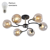 Люстра потолочная с Led лампочками в комплекте Rivoli Б0051981+Lamps