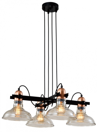 Люстра подвесная с Led лампочками в комплекте Rivoli Б0055028+Lamps 