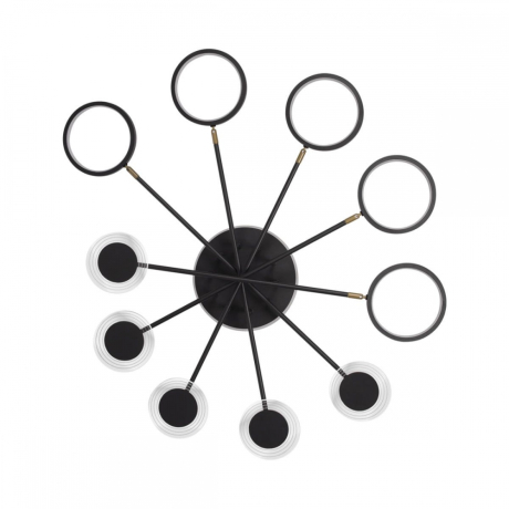 Потолочная светодиодная люстра Loft IT Megan 10164M Black 