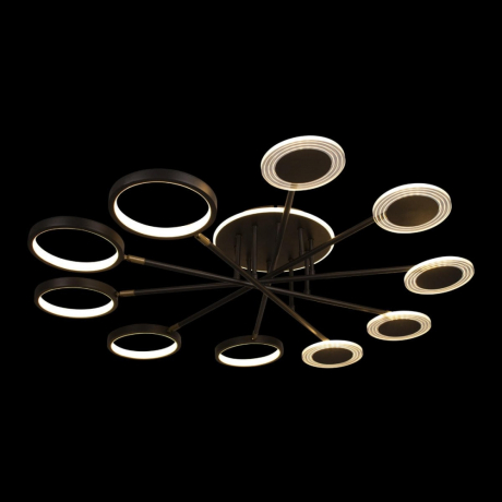 Потолочная светодиодная люстра Loft IT Megan 10164M Black 