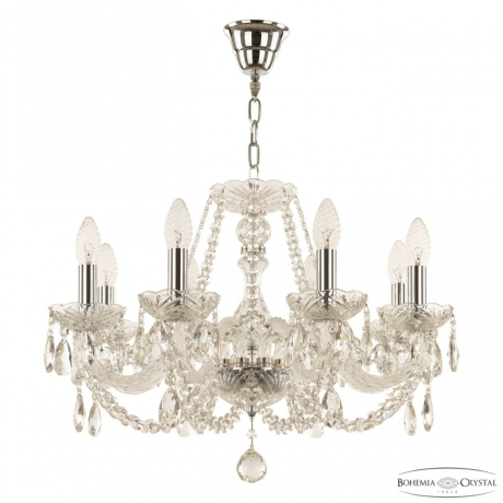 Подвесная люстра Bohemia Ivele Crystal 101 101/8/195 Ni 