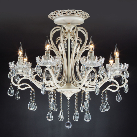 Подвесная люстра Eurosvet 12205/8 белый Strotskis 