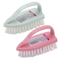 Нарушена упаковка!  <220741> Щетка для одежды/обуви, большая, 9х14х6 см, пластик, цвет ассорти, "Утюжок", YORK, 40010 (604597)