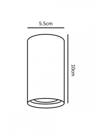Накладной светильник Arte Lamp Unix A1516PL-1GY 