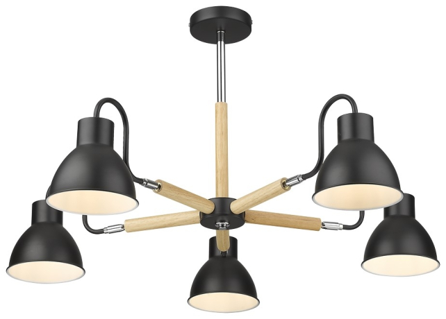 Люстра на штанге в наборе с Led лампами. Комплект от Lustrof №372301-708662 