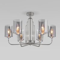 Люстра на штанге 60138/6 сатин-никель Eurosvet (a060903)