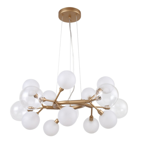 Люстра с лампочками, подвесная, комплект от Lustrof. №176695-617447 