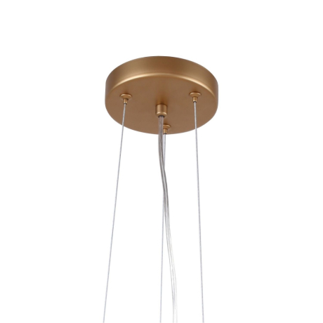 Люстра с лампочками, подвесная, комплект от Lustrof. №176695-617447 