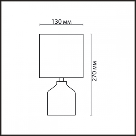 Настольная лампа Lumion County Inina 8176/1T 