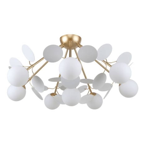 Потолочная люстра с лампочками от Lustrof Блис 2771-519444 