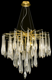 Люстра подвесная со светодиодными лампочками G9, комплект от Lustrof. №325809-623217