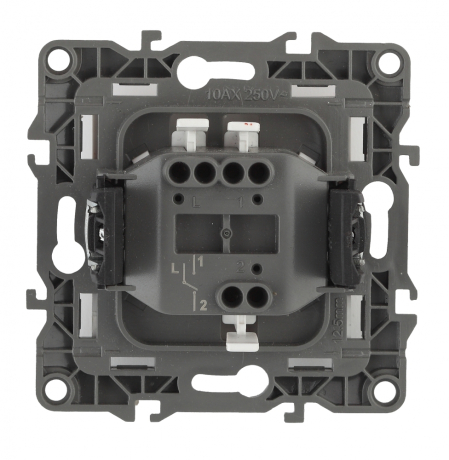 Выключатель одноклавишный ЭРА 12 10AX 250V 12-1101-06 Б0014626