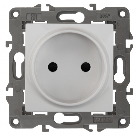 Розетка ЭРА Elegance 2P 16A 250V 14-2105-01 Б0034284