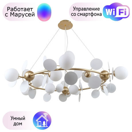 Подвесная люстра F-Promo Bliss с поддержкой Маруся  2771-12P-М 