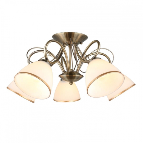 Люстра потолочная с лампочками Omnilux OML-25307-05+Lamps 