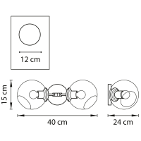 Бра Beta Lightstar 785627