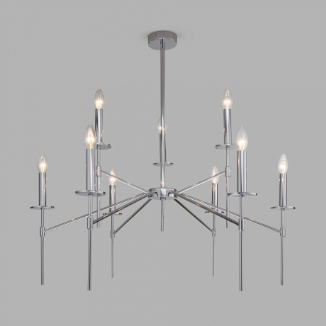 Люстра на штанге Eurosvet Anders 60142/9 хром 