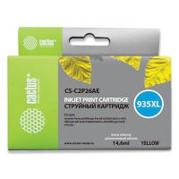 Картридж струйный CACTUS (CS-C2P26AE) для HP Officejet Pro 6830/6230, желтый (362831)