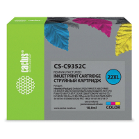 Картридж струйный CACTUS (CS-C9352C) для HP Deskjet 3920/3940/officeJet4315, цветной (361877)