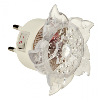 Ночник Uniel DTL-308-Цветок/RGB/4LED/0,5W (10320)