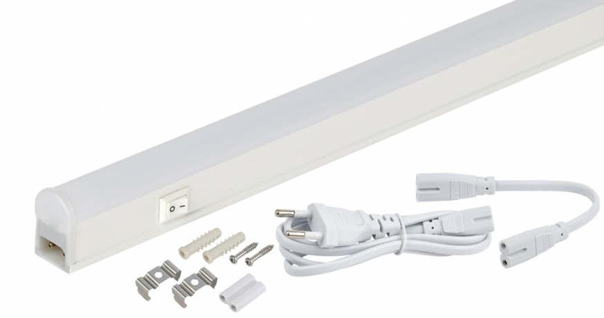 Мебельный светодиодный светильник ЭРА LLED-01-14W-4000-W Б0017427