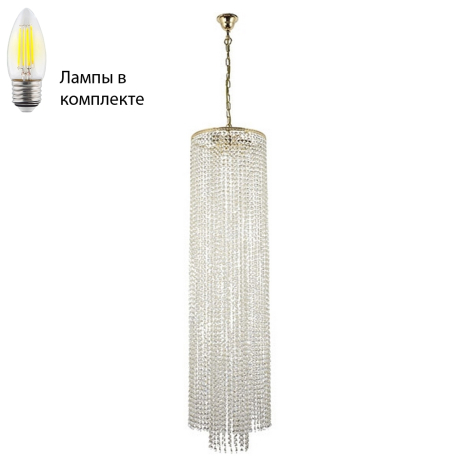 Подвесной светильник с лампочками Arti Lampadari Stella E 1.5.30.101 G+Lamps 