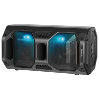 Колонка портативная DEFENDER Rage, 2.0, 50 Вт, Bluetooth, FM-тюнер, microSD, чёрная, 65109 (513678)