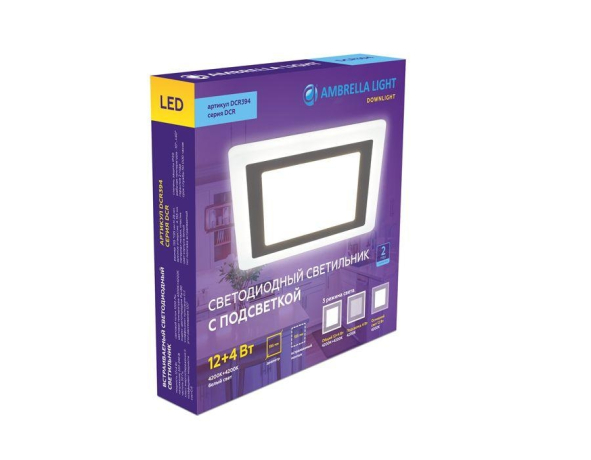 Встраиваемый светильник Ambrella Light DCR DCR394