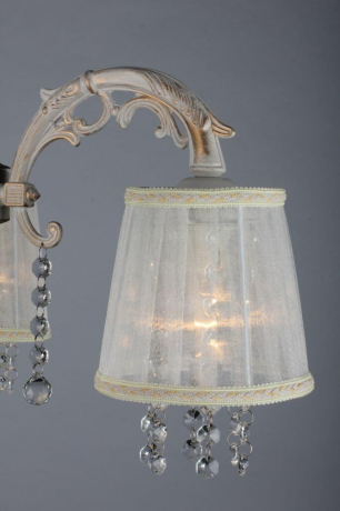 Люстра с поддержкой Алисы потолочная Omnilux OML-30007-03-A 