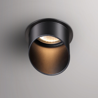 Точечный светильник со светодиодной лампочкой GU10, комплект от Lustrof. №384122-647394