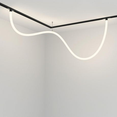 Трековый LED светильник 50W 4000К для магнитного шинопровода Maytoni Technicall Tau TR101-2-50W4K-B 