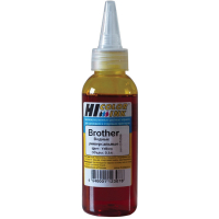Чернила HI-BLACK для BROTHER (Тип B) универсальные, желтые, 0,1 л, водные, 1507010395U (362373)