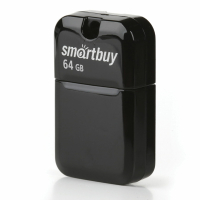 Набор из 2 шт, Флеш-диск 64 GB, SMARTBUY Art, USB 2.0, черный, SB64GBAK (513611)