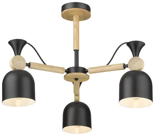 Люстра на штанге Velante с поддержкой Маруся 225-023-03-М 