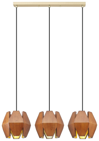 Светильник подвесной с Led лампочками в комплекте Velante 533-706-03+Lamps 