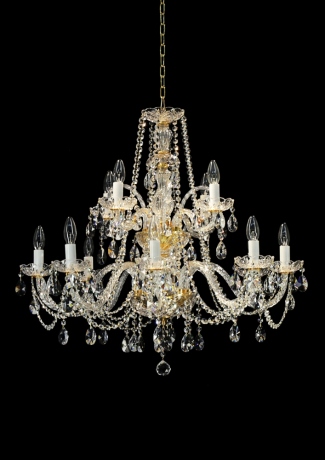 Подвесная люстра с хрусталем ArtisLuce 93385 