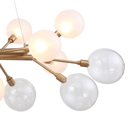 Люстра с лампочками, подвесная, комплект от Lustrof. №176696-617451 