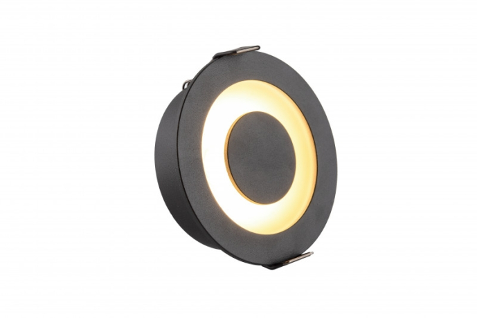 Встраиваемый светодиодный светильник Denkirs DK2500-BK 