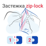 Нарушена упаковка!  <271067> Пакеты с замком ZIP LOCK "зиплок", комплект 100 шт., 150х200 мм, ПВД, толщина 40 микрон, BRAUBERG, 606213 (606213)