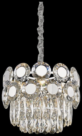 Люстра подвесная хрустальная Wertmark Claudia с поддержкой Маруся WE134.05.103-М 
