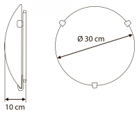 Потолочный светильник с лампочкой Arte lamp A3430AP-1CC+Lamps