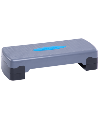 Нарушена упаковка!  <517506> Степ-платформа фиксирующаяся SP-103 67,5х28,5х15 см, 2-х уровневая Starfit (УТ-00019258)