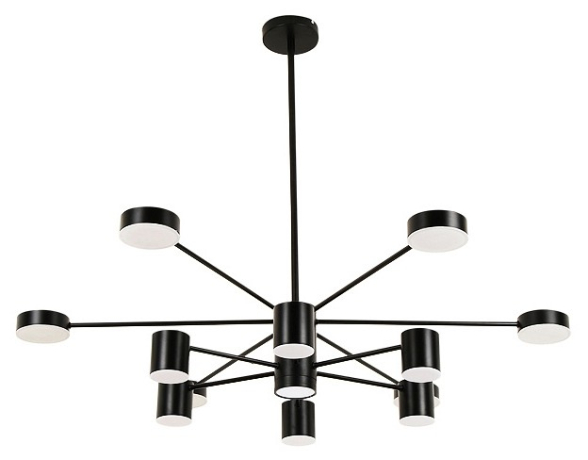 Люстра на штанге Kink Light Мекли 07649-13D,19 