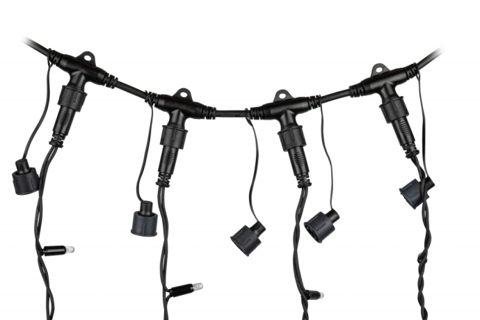 3*2м. Гирлянда занавес желтый Эра ERAPS-Z 600 (Б0060547)