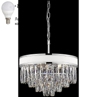 Подвесная люстра с лампочками Wertmark WE136.08.103+Lamps