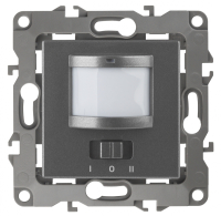 12-4103-12 Электроустановка Эра Датчик движения 2-проводной, 180-240В, 200Вт, IP20, Эра12, графит Б0031257