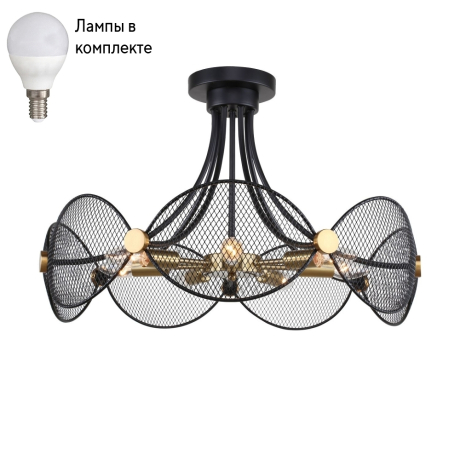 Потолочная люстра с лампочками F-Promo 4084-7P+Lamps 
