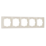 Рамка на 5 постов Werkel Snabb Basic (слоновая кость) W0052003