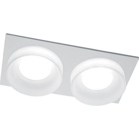 Витринный образец!  <260397> Светильник встраиваемый Feron DL2902 потолочный MR16 G5.3 белый 41135 